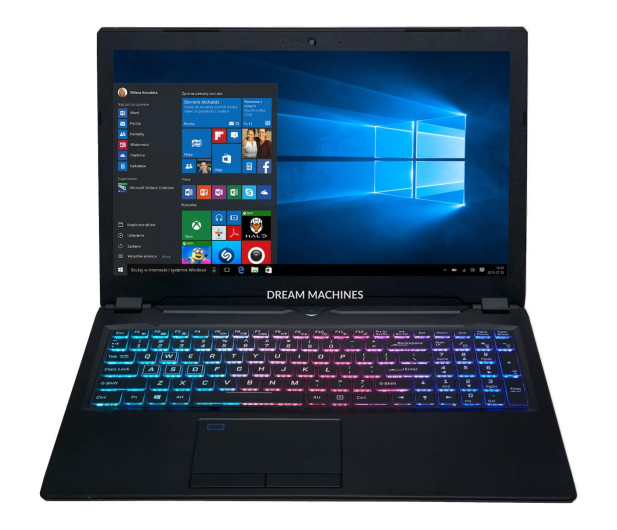 Dream Machines GS1070-15 i7-8750H/16GB/500SSD/Win10X GTX1070 - 436456 - zdjęcie 2